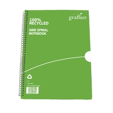 Graffico Recyc Wbnd Notebook A4 Pk10