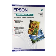 Epson A3 Phot Ppr 192Gsm Matte 50Sh