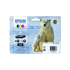 Epson 26 Ink Cart Claria Mltipk CMYK