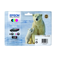 Epson 26XL Ink Cart HY Multipk CMYK