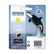 Epson T7604 Ink Ultra Chrome HD Ylw