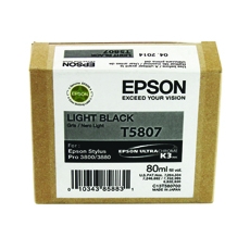 Epson T5807 Ink Cartridge Light Blk