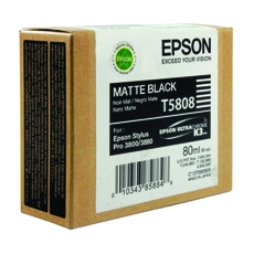 Epson T5808 Ink Cartridge Matte Blk