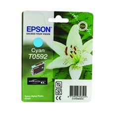 Epson T0592 Ink Ultra Chrome K3 Cyan