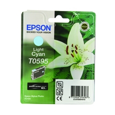 Epson T0595 Ink Ultra Chrom Light Cy