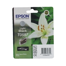 Epson T0597 Ink Ult Chrome K3 Lt Blk