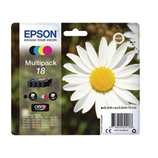 Epson 18 Ink Cart Claria Mltipk CMYK