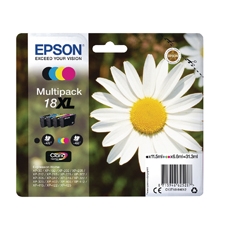 Epson 18XL Ink Cart Claria Mpk CMYK