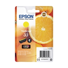 Epson 33 Inkjet Cartridge Yellow