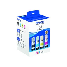 Epson 104 Ink EcoTank Multipk CMYK