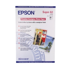 Epson A3 Prem Semi-Gloss Wht 20Shts