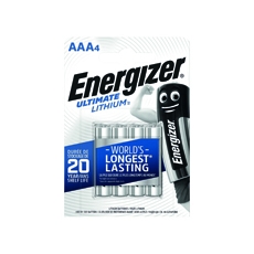 Energizer Ultimate AAA Battery Pk4