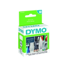 Dymo 11353 Removable Labels Black on White 13 x 25mm