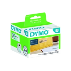 Dymo 99013 Large Address Label 36 x 89mm Black on Clear