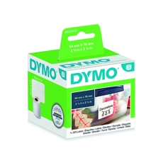 Dymo 99015 Large Labels Black on White 54 x 70mm