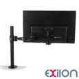 Exilon Monitor Arm Single Screen Black