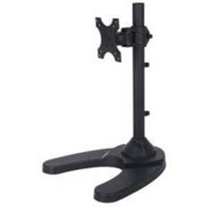 Exilon Single Freestanding Monitor Arm Black