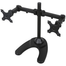 Exilon Dual Freestanding Monitor Arm Black