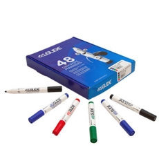 Eziglide Drywipe Marker Assort Bullet tip