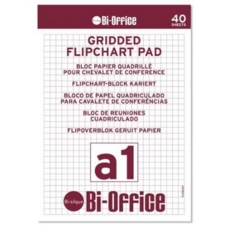 Flipchart Pads A1 Gridded BQ55301 - 25mm Squares