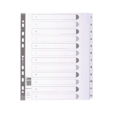 Mylar 1 12 Divider A4 Maxi (^)