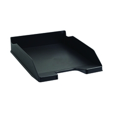 Forever Letter Tray Black 113014D