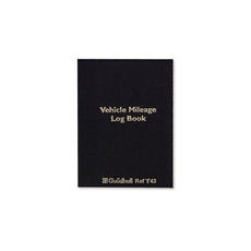 Guildhl Vhcle Mileage Log Blk Wrebnd