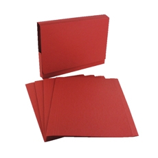 Guildhall Sq Cut Folder Red Pk100