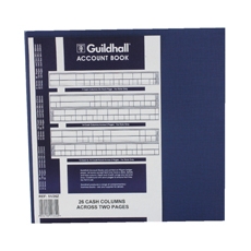 Guildhall 26 Cash Columns Account Book