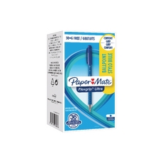 PaperMate Flexgrip Retract Blue Pk36