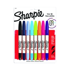 Sharpie Twin Tip Marker Assorted Pk8