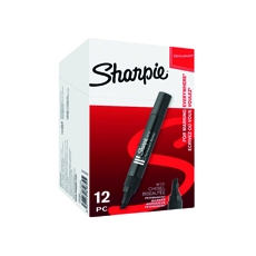 Sharpie W10 Perm Chsl Marker Blk P12