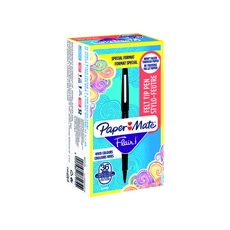 PaperMate Flair Felt Pen Black Pk36