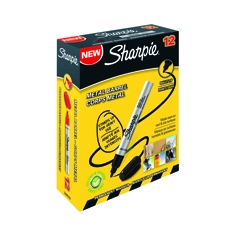 Sharpie Pro Perm Bllt Marker Blk P12