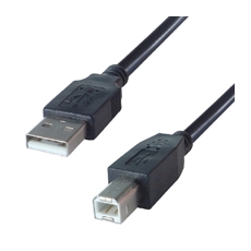 Connekt Gear USB Cbl AMale-BMale Pk2