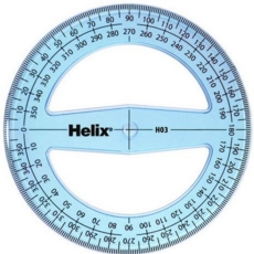 Helix Protractors 100mm 360 Pk50