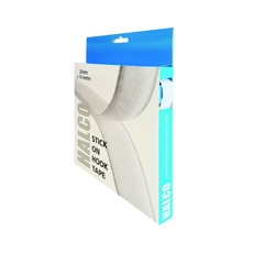 Halco Stick Hook Roll 20mmx10m Wht