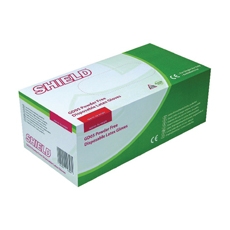 Shield P/F Latex Gloves S Pk1000