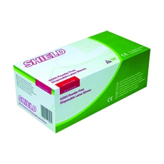 Shield Pf Latex Gloves M Pk100 GD05