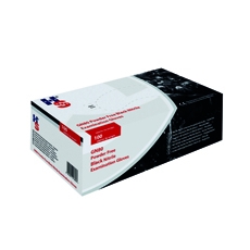 Handsafe Nitrile Gloves M Blk Pk100