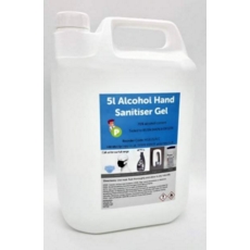 Alcohol (70%) Sanitising Hand Gel 5 Litre Refill