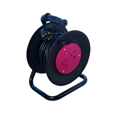 CED HD 2-Way 10 Amp Ext Reel 25m Blk