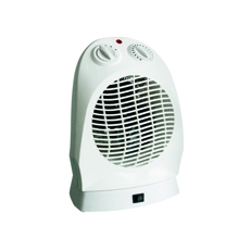 CED 2000W Fan Heater W/Oscillation