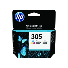 HP 305 Ink Cart Multipk Tri-Col CMY