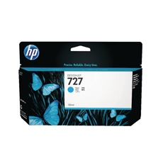 HP 727 DesignJet Ink Cart 130ml Cyan