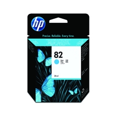 HP 82 DesignJet Ink Cart 69ml Cyan