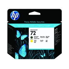 HP 72 DesignJet Printhd Matt Blk/Ylw