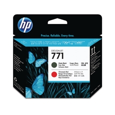 HP 771 DJet Printhead Mat Blk/Chr Rd