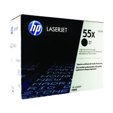 HP 55X Laserjet Toner HY Blk CE255X