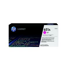 HP 651A Laser Toner Magenta CE343A